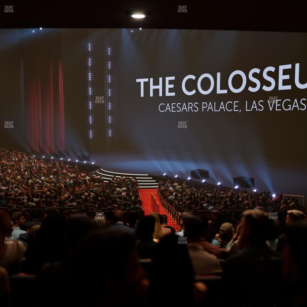 The Colosseum At Caesars Palace - Section 202 Seat View