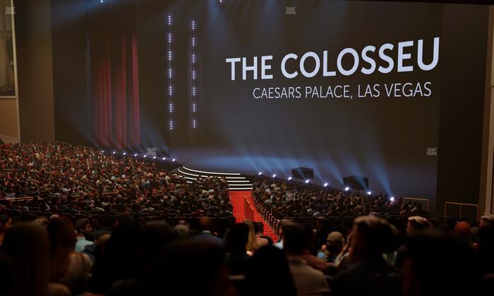 The Colosseum At Caesars Palace - Section 202 Seat View