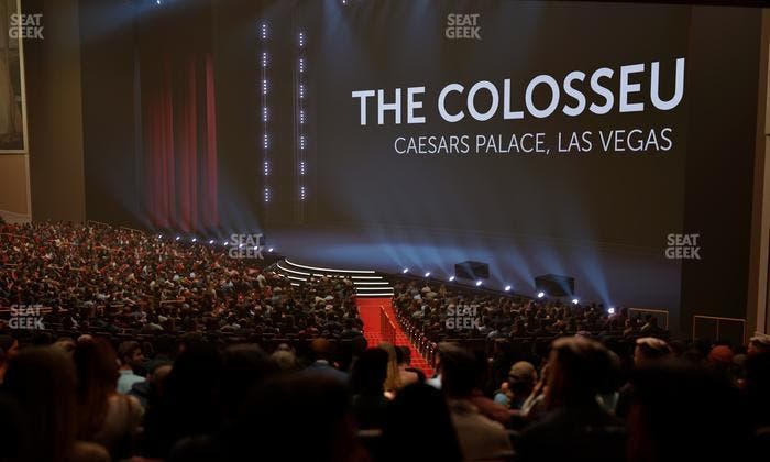 The Colosseum At Caesars Palace - Section 202 Seat View