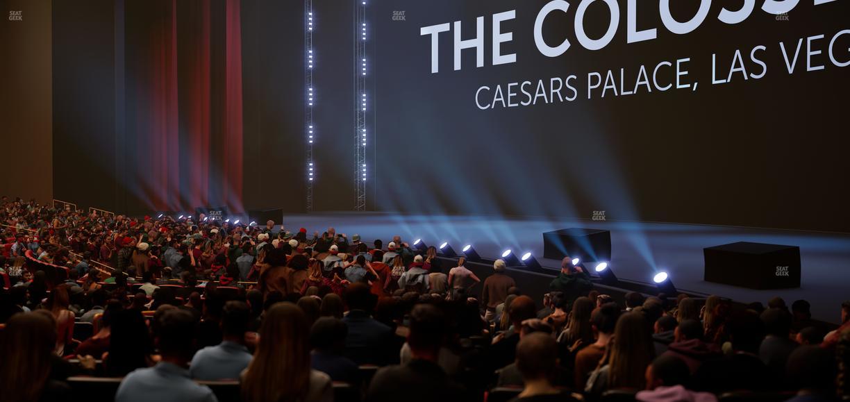 The Colosseum At Caesars Palace - Section 202 Seat View