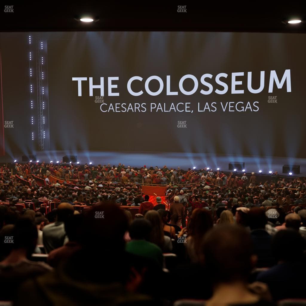 The Colosseum At Caesars Palace - Section 203 A Seat View