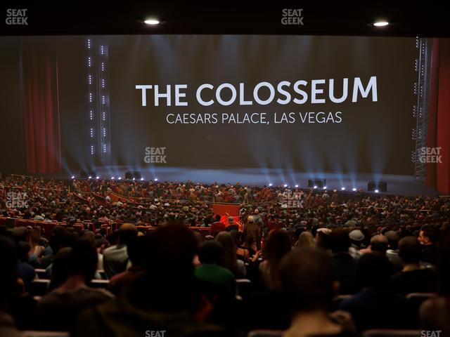 The Colosseum At Caesars Palace - Section 203 A Seat View