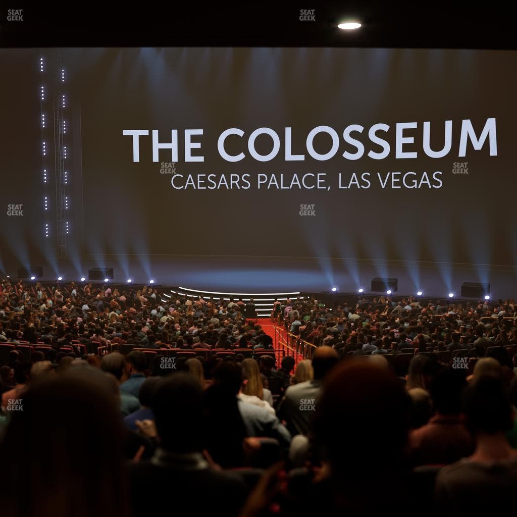 The Colosseum At Caesars Palace - Section 203 A Seat View