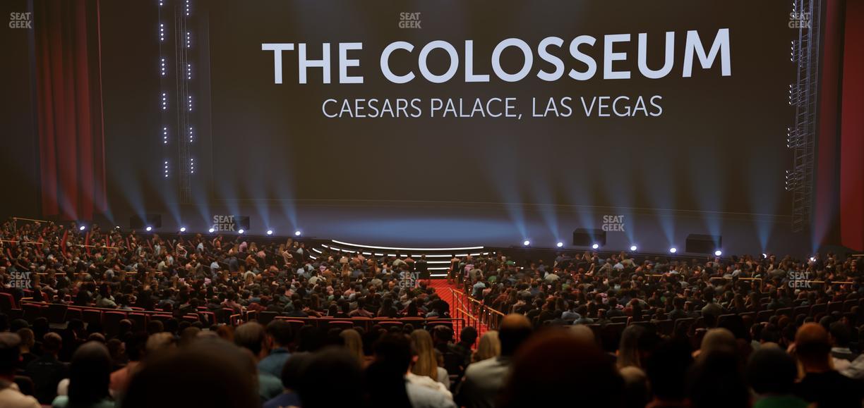 The Colosseum At Caesars Palace - Section 203 A Seat View