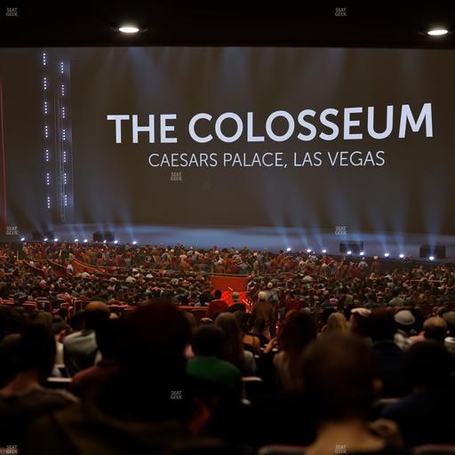 The Colosseum At Caesars Palace - Section 203 A Seat View
