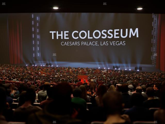 The Colosseum At Caesars Palace - Section 203 A Seat View