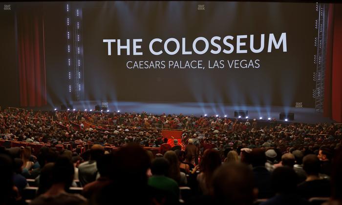 The Colosseum At Caesars Palace - Section 203 A Seat View