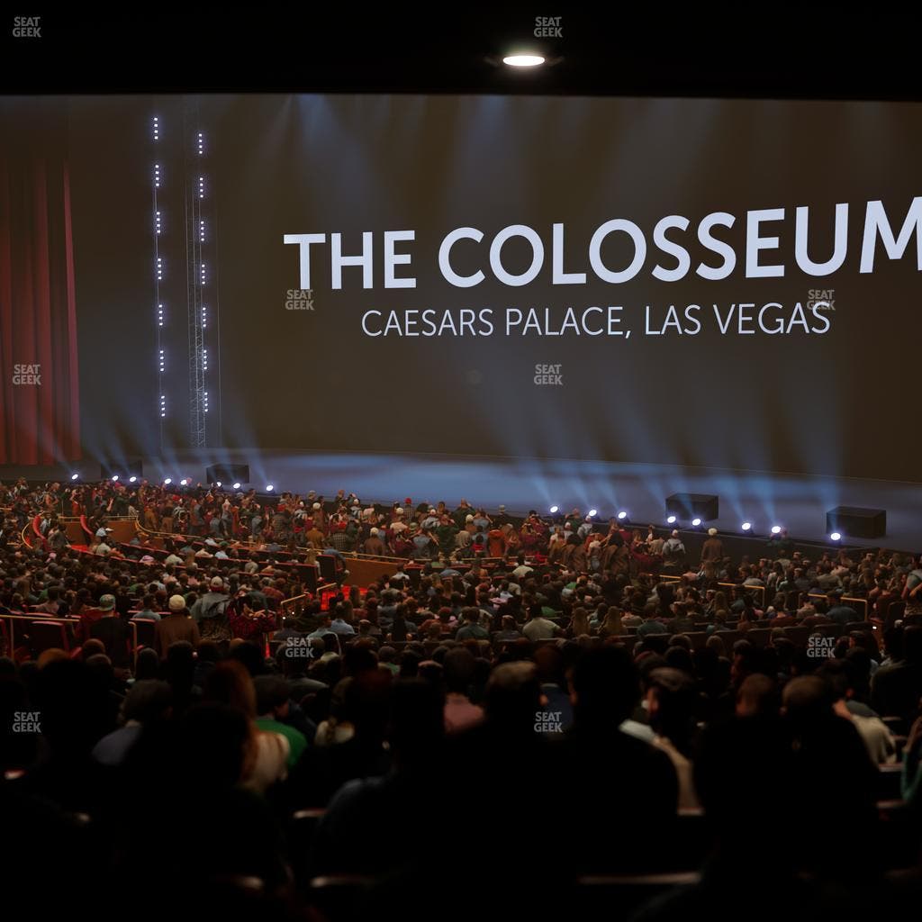 The Colosseum At Caesars Palace - Section 203 B Seat View