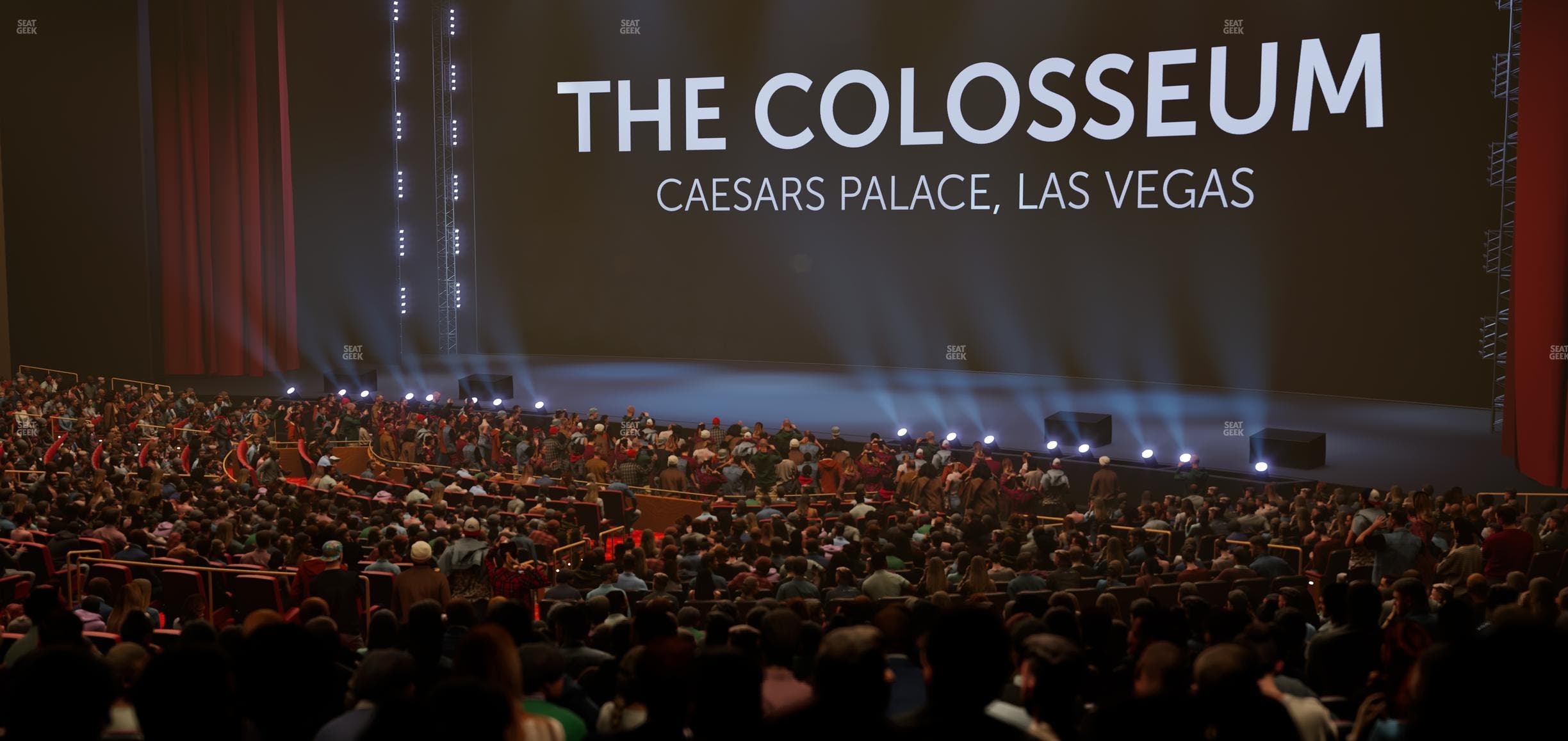 The Colosseum At Caesars Palace - Section 203 B Seat View