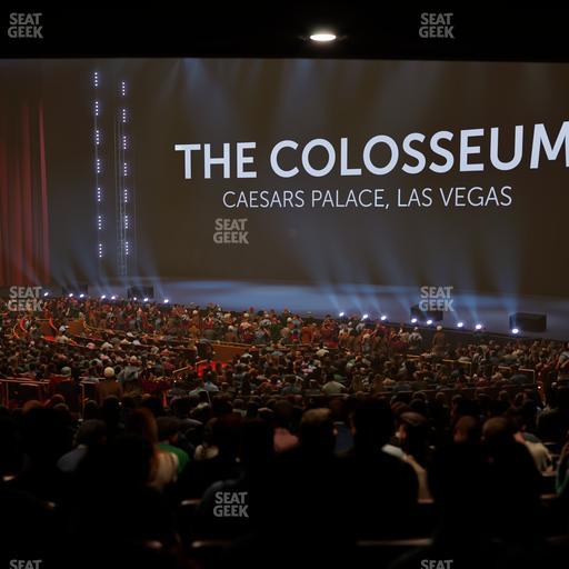 The Colosseum At Caesars Palace - Section 203 B Seat View
