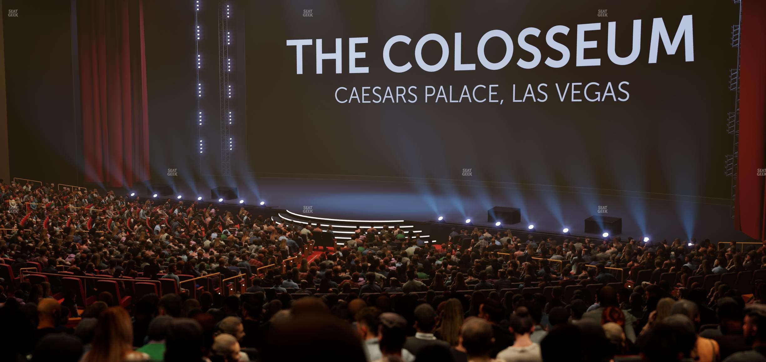 The Colosseum At Caesars Palace - Section 203 B Seat View
