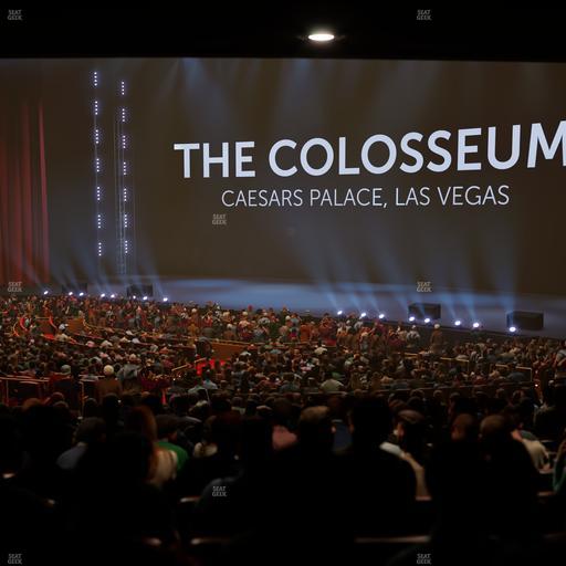 The Colosseum At Caesars Palace - Section 203 B Seat View