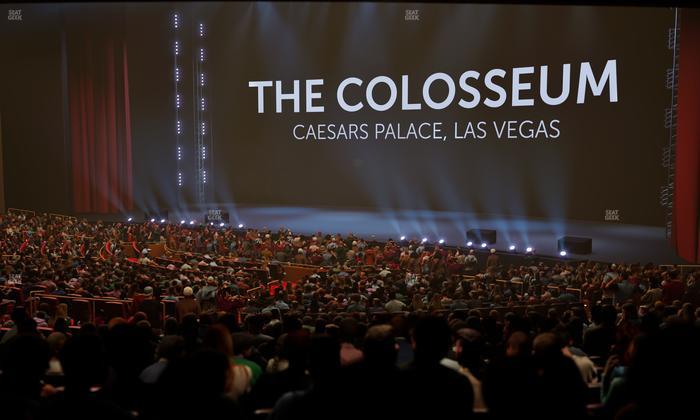 The Colosseum At Caesars Palace - Section 203 B Seat View