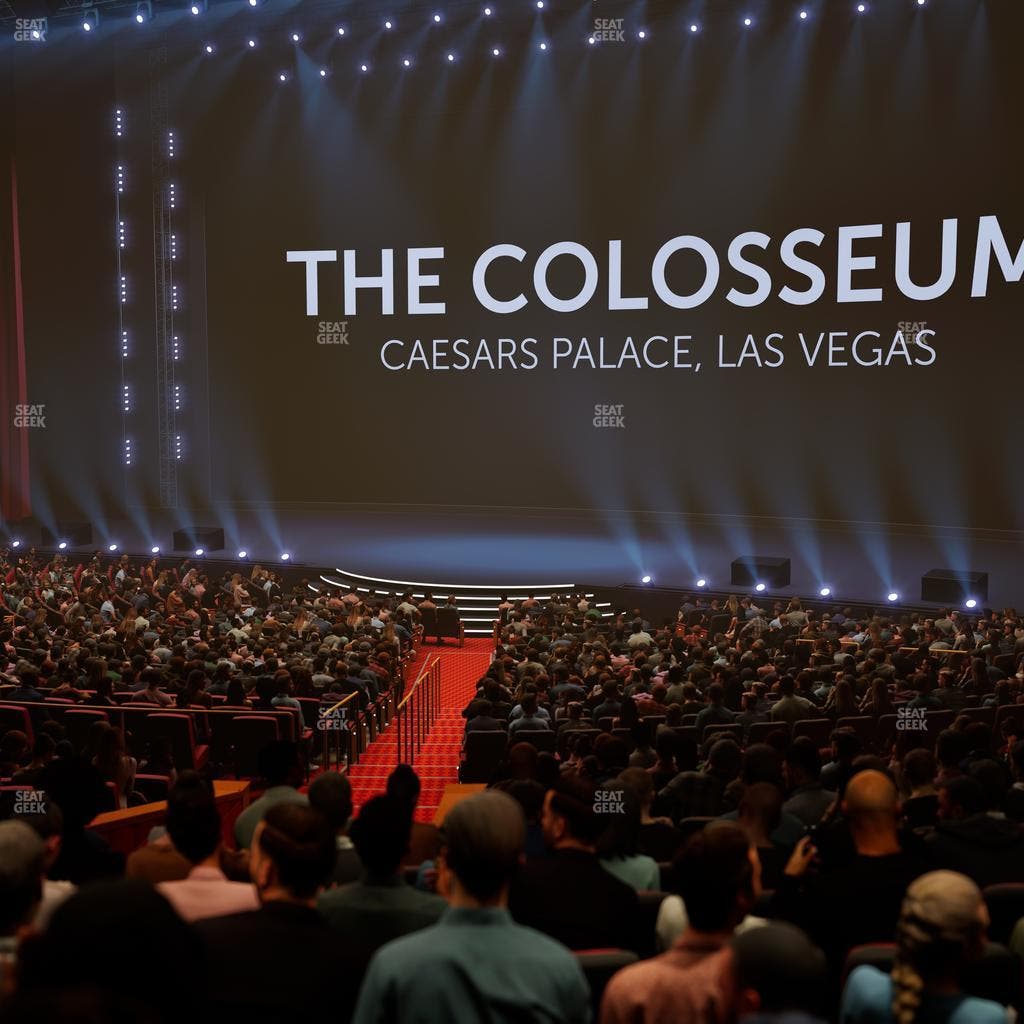 The Colosseum At Caesars Palace - Section 203 Seat View
