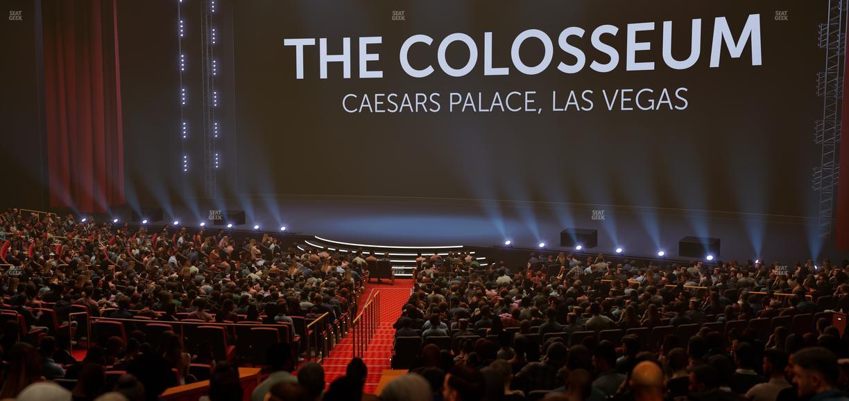 The Colosseum At Caesars Palace - Section 203 Seat View