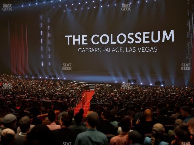 The Colosseum At Caesars Palace - Section 203 Seat View