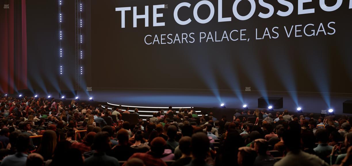 The Colosseum At Caesars Palace - Section 203 Seat View