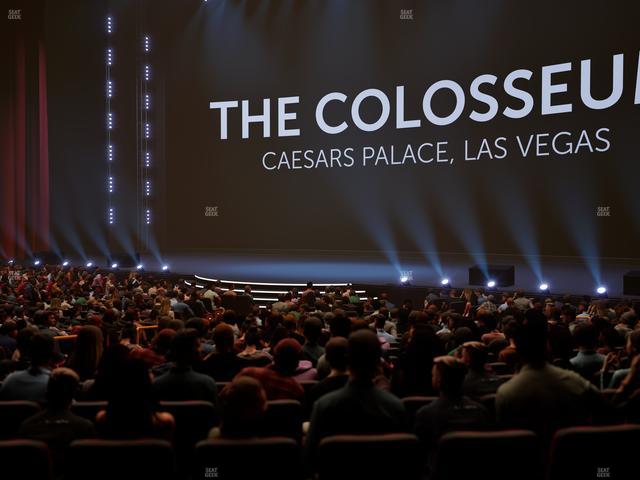 The Colosseum At Caesars Palace - Section 203 Seat View