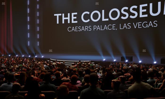 The Colosseum At Caesars Palace - Section 203 Seat View