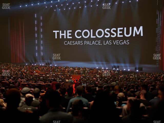 The Colosseum At Caesars Palace - Section 203 Seat View
