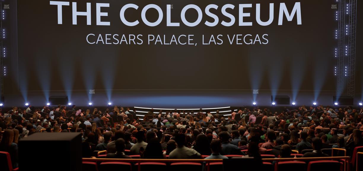 The Colosseum At Caesars Palace - Section 204 Seat View