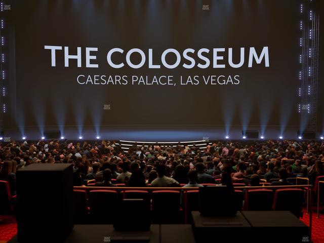 The Colosseum At Caesars Palace - Section 204 Seat View