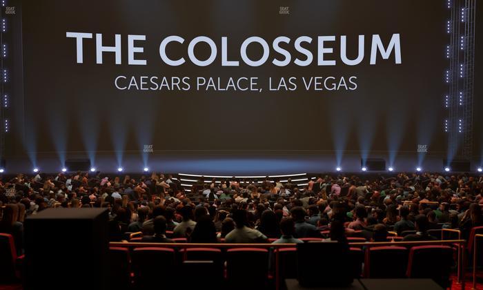 The Colosseum At Caesars Palace - Section 204 Seat View