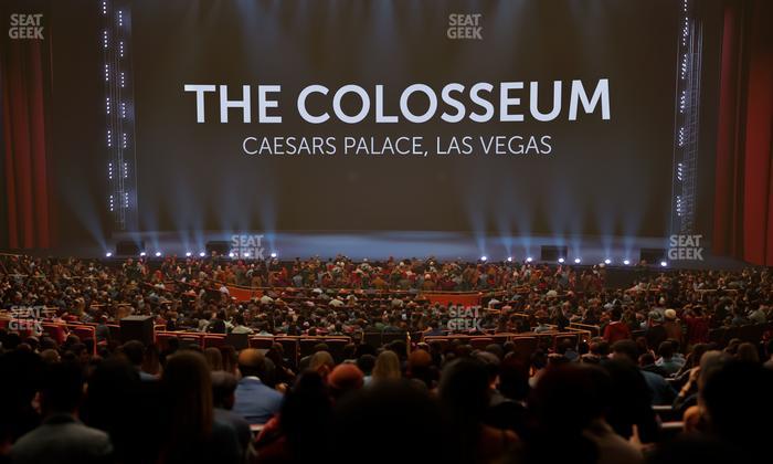 The Colosseum At Caesars Palace - Section 204 Seat View