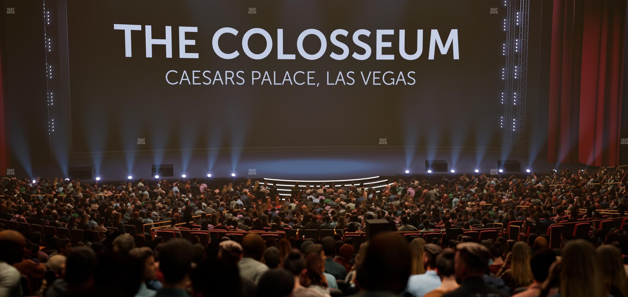 The Colosseum At Caesars Palace - Section 204 Seat View