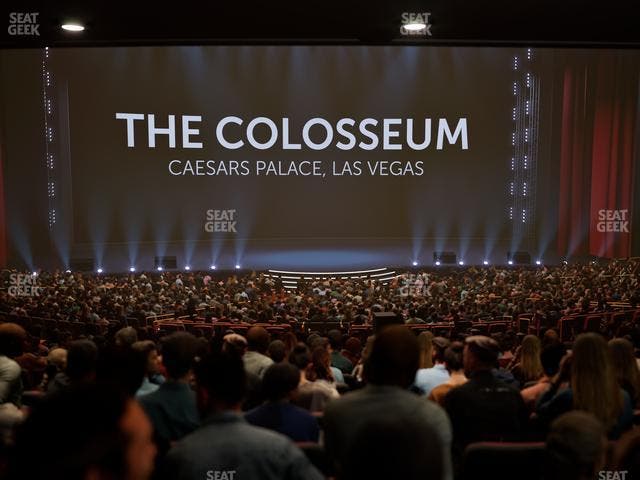 The Colosseum At Caesars Palace - Section 204 Seat View