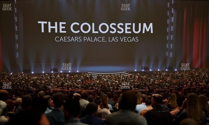 The Colosseum At Caesars Palace - Section 204 Seat View