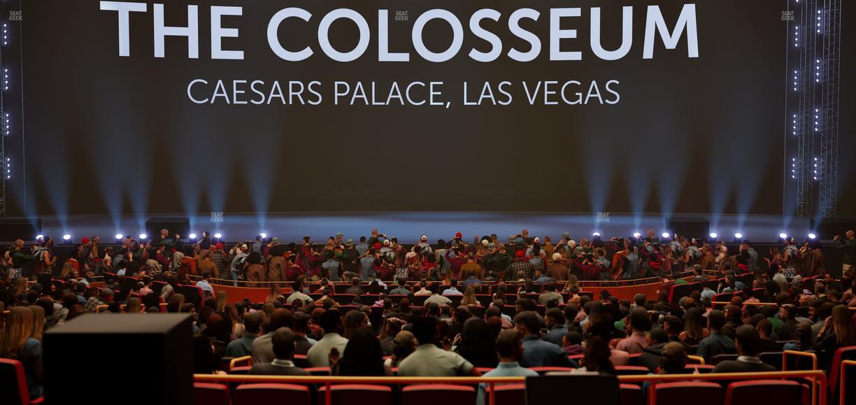 The Colosseum At Caesars Palace - Section 204 Seat View