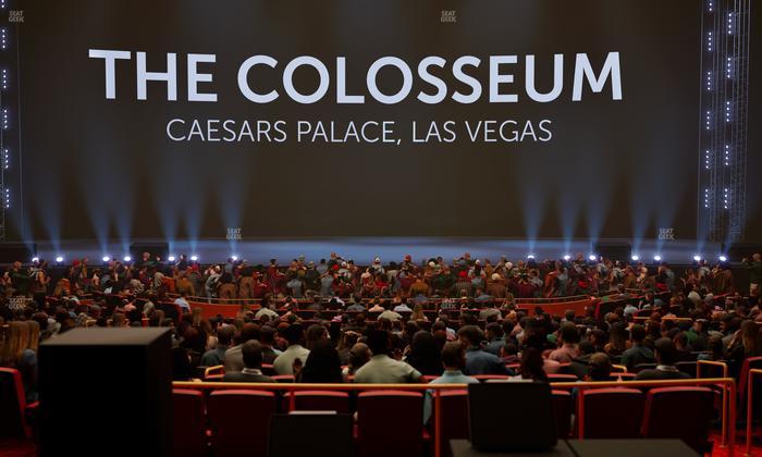 The Colosseum At Caesars Palace - Section 204 Seat View