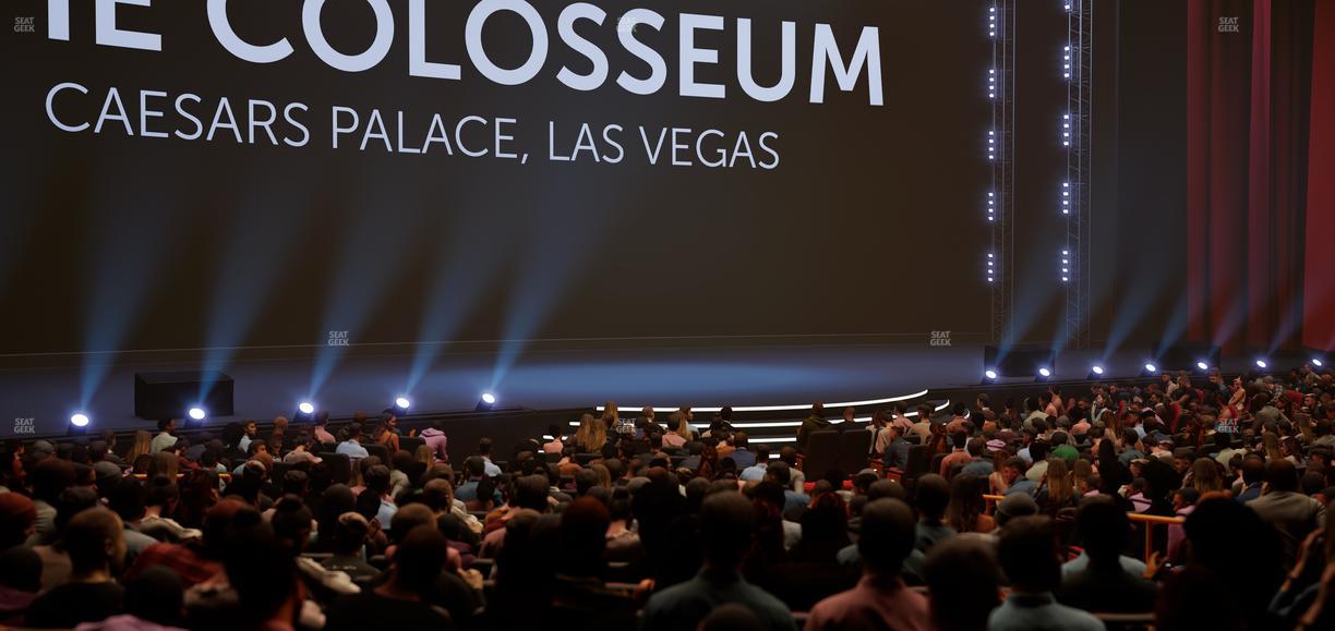 The Colosseum At Caesars Palace - Section 205 Seat View