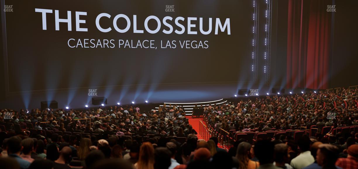 The Colosseum At Caesars Palace - Section 205 Seat View