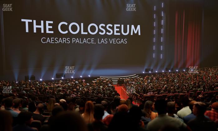 The Colosseum At Caesars Palace - Section 205 Seat View