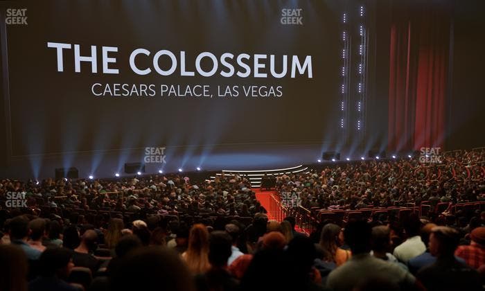 The Colosseum At Caesars Palace - Section 205 Seat View