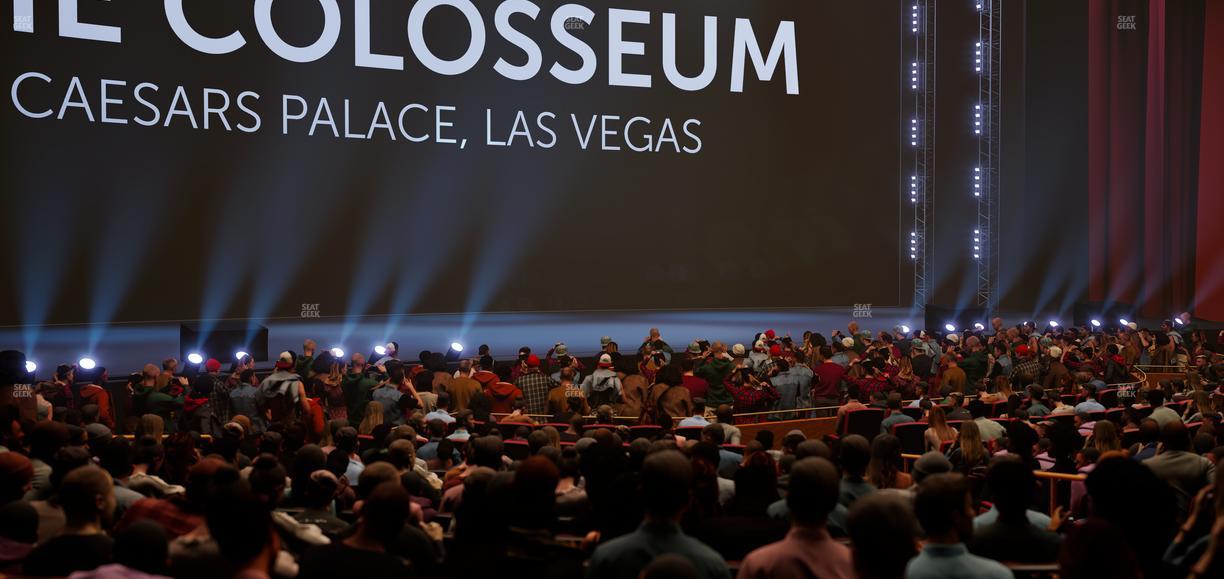 The Colosseum At Caesars Palace - Section 205 Seat View