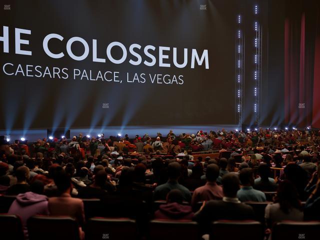 The Colosseum At Caesars Palace - Section 205 Seat View