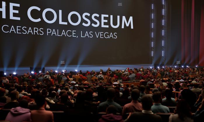 The Colosseum At Caesars Palace - Section 205 Seat View