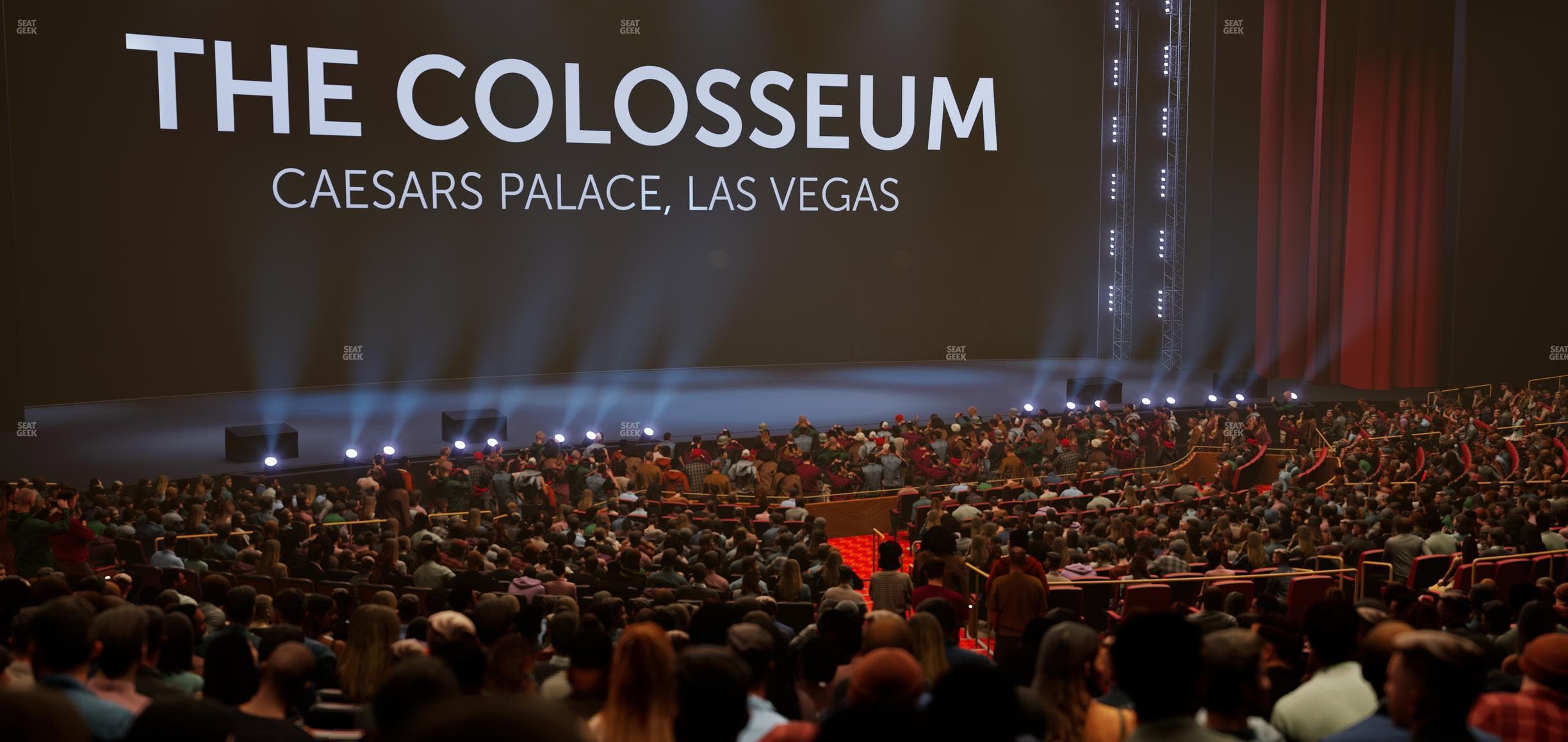 The Colosseum At Caesars Palace - Section 205 Seat View