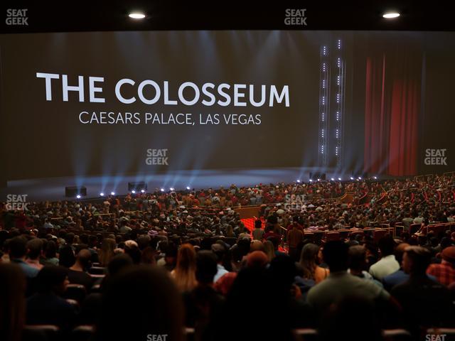 The Colosseum At Caesars Palace - Section 205 Seat View