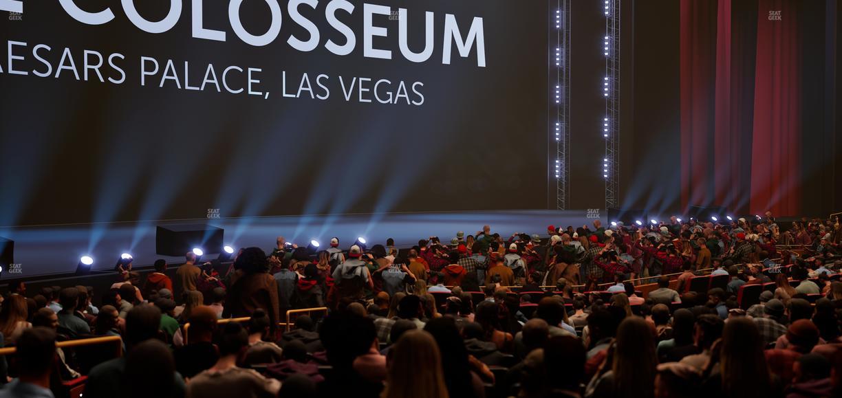 The Colosseum At Caesars Palace - Section 206 Seat View