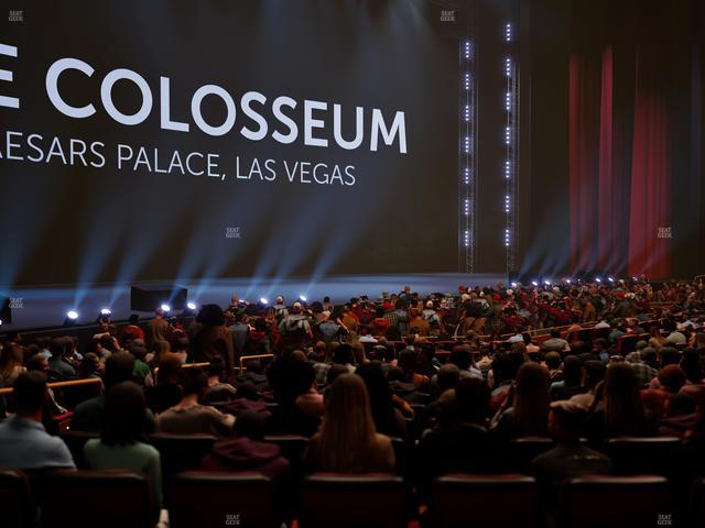 The Colosseum At Caesars Palace - Section 206 Seat View