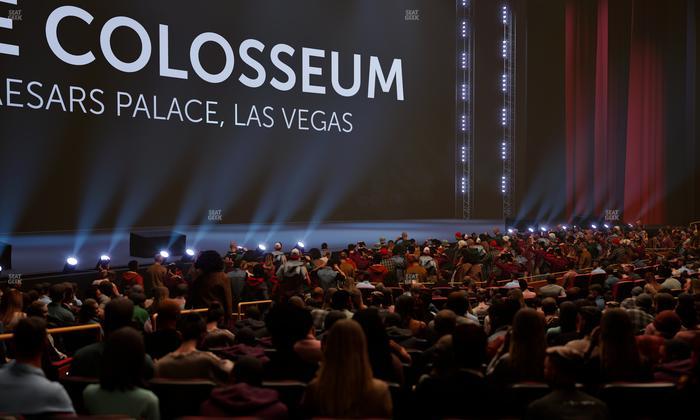 The Colosseum At Caesars Palace - Section 206 Seat View