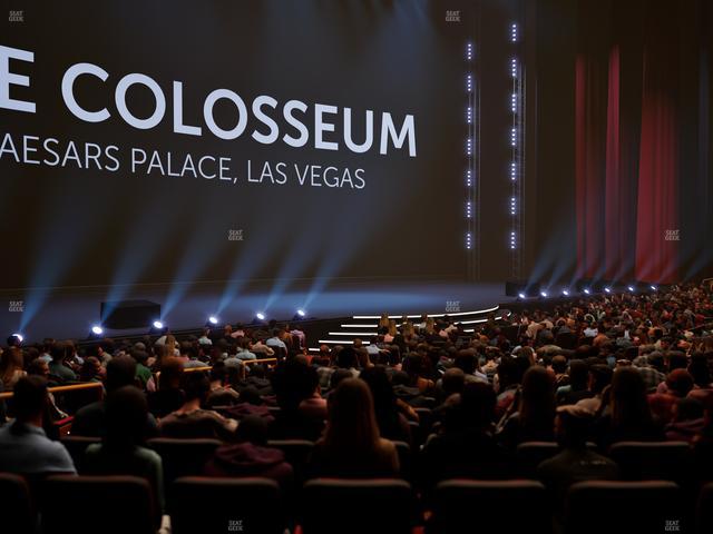 The Colosseum At Caesars Palace - Section 206 Seat View