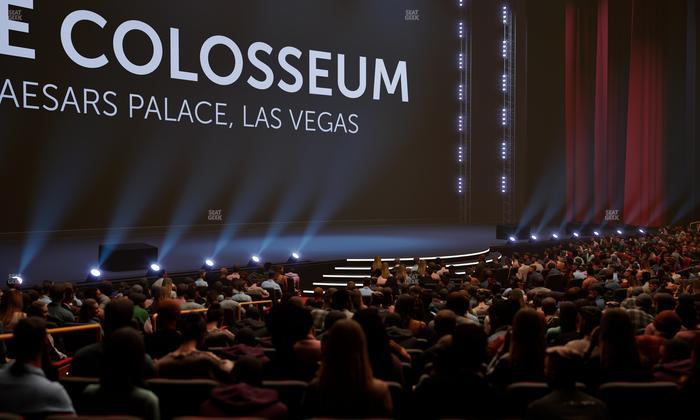 The Colosseum At Caesars Palace - Section 206 Seat View