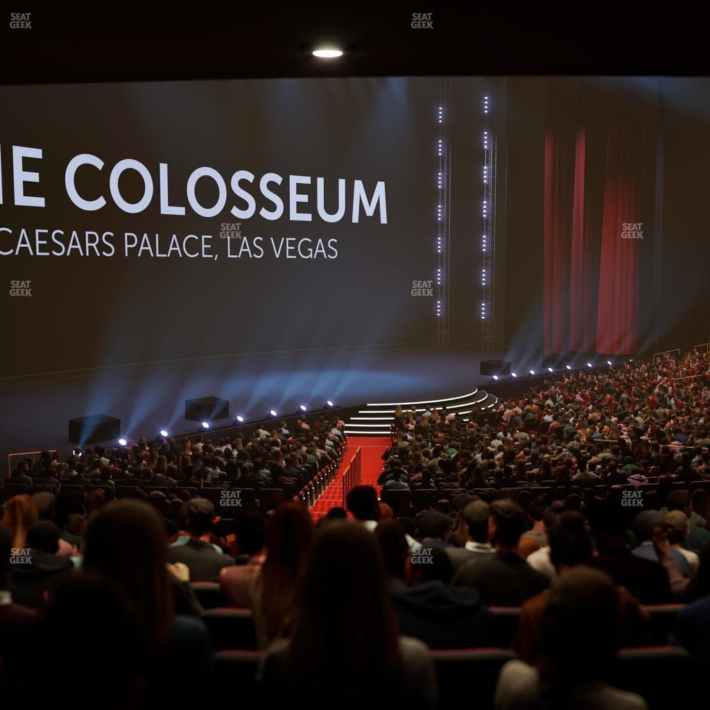 The Colosseum At Caesars Palace - Section 206 Seat View