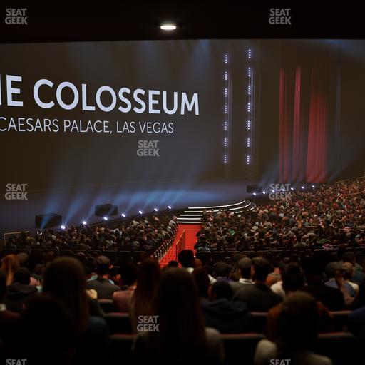 The Colosseum At Caesars Palace - Section 206 Seat View