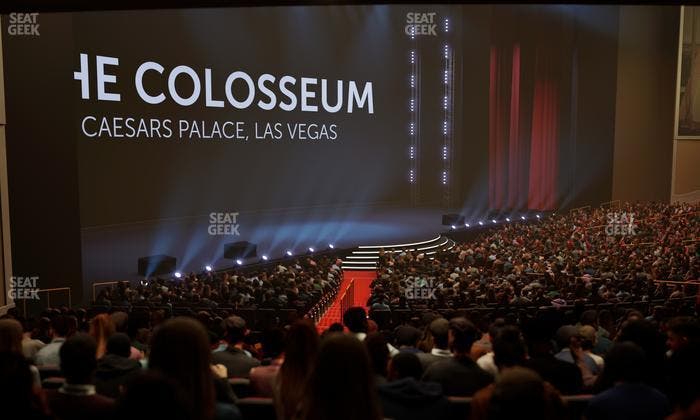 The Colosseum At Caesars Palace - Section 206 Seat View